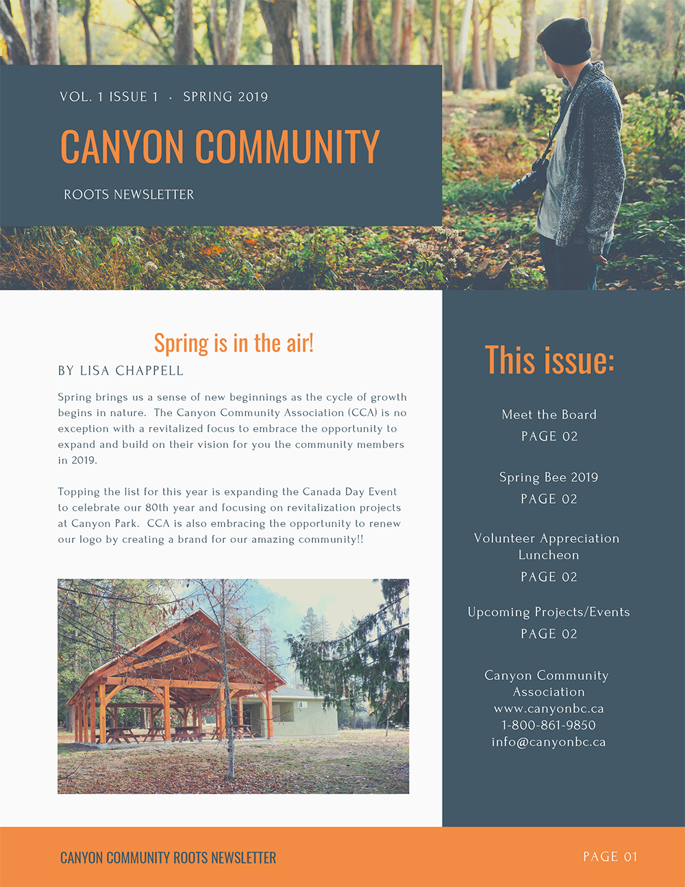 Canyon Community Newsletter January 2019