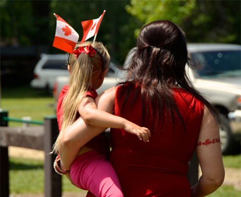 Canyon BC Canada Day